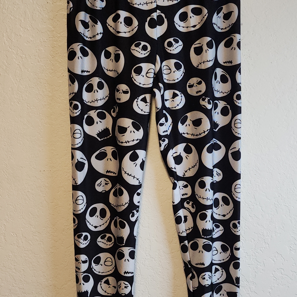 Spooky Faces Kids Pajama Bottoms - Picture 9 of 11